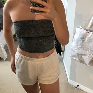 Urban Outfitters Sparkly tube top